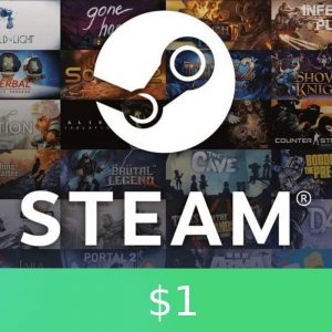 Steam Gift Card $1 Global Activation Code