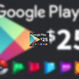 Google Play USD 25 Gift Card US