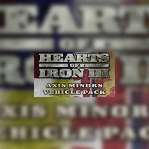 Hearts of Iron III - Axis Minors Vehicle Pack DLC Steam CD Key