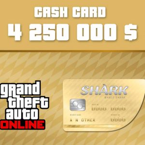 Grand Theft Auto Online - $4,250,000 The Whale Shark Cash Card XBOX One CD Key