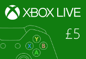 XBOX Live GBP 5 Prepaid Card UK