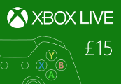 XBOX Live GBP 15 Prepaid Card UK