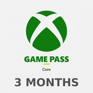 XBOX Game Pass Core 3 Months Subscription Card UK