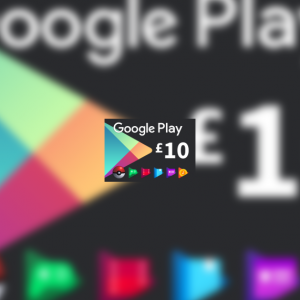 Google Play GBP 10 Gift Card UK