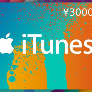 iTunes JPY 3000 Card JP