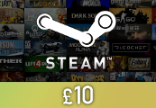 Steam Wallet GBP 10 Gift Card UK