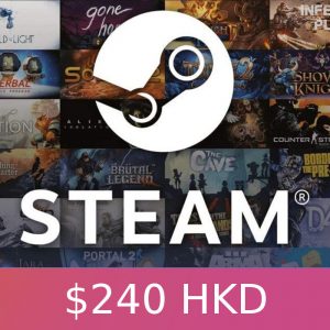 Steam Gift Card $240 HKD HK Activation Code