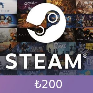 Steam Gift Card ₺200 TR Activation Code
